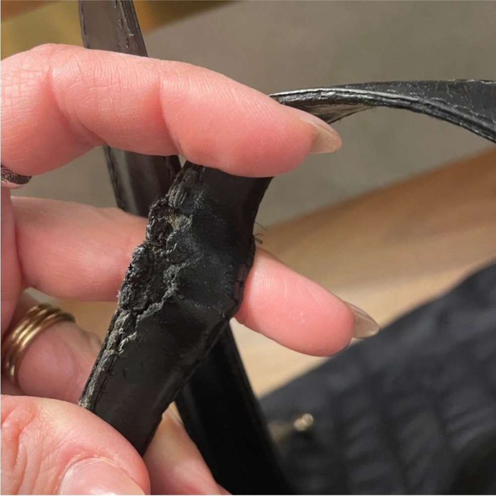 CHANEL Travel Line Tote PM Black Nylon Jacquard CC Logo - Picture 11 of 14